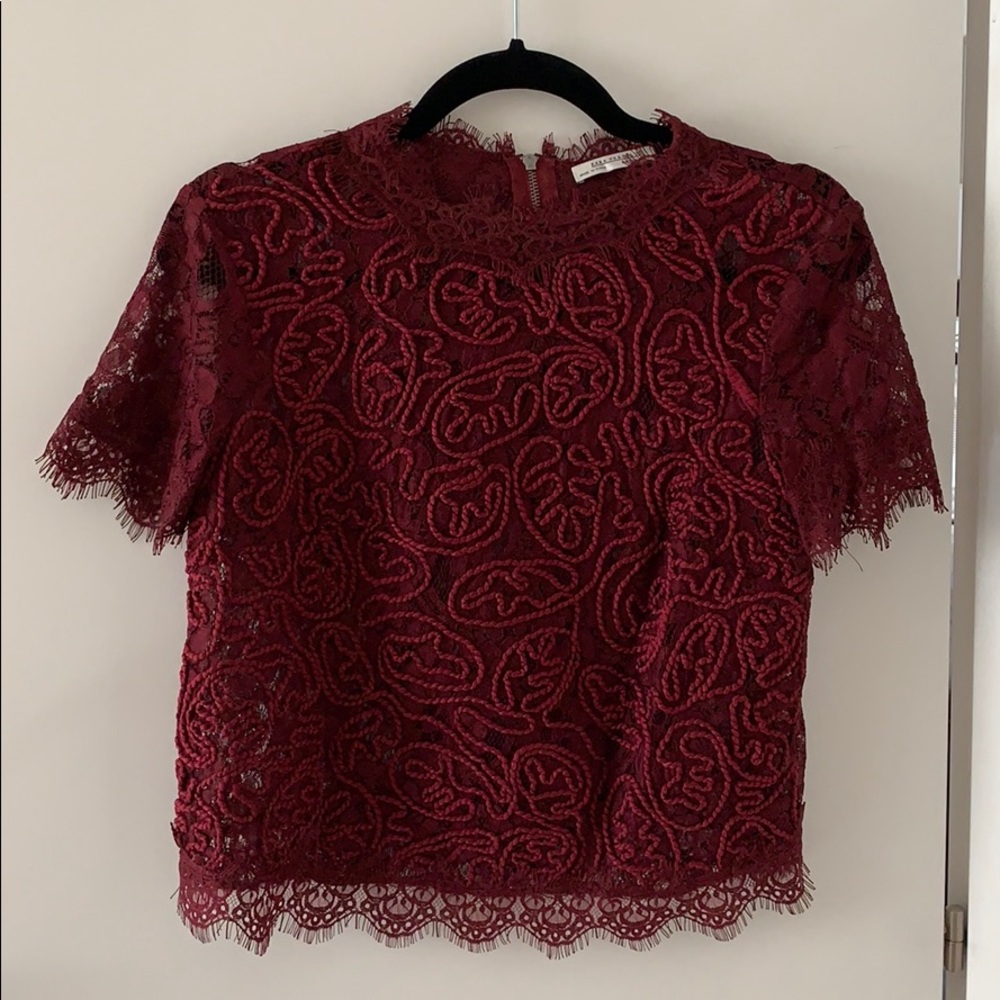Zara Lace Blouse
